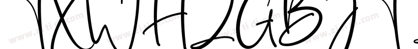 TXWHZGBJT Regular字体转换